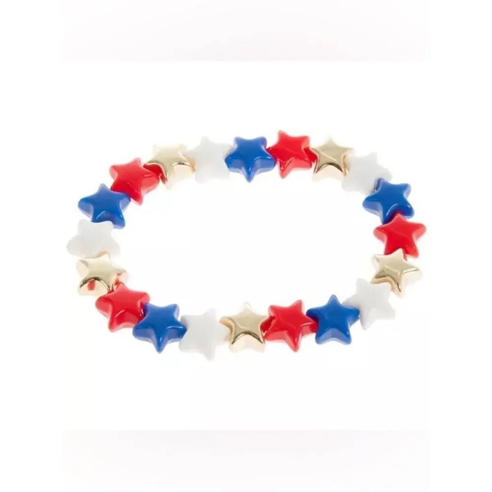 New Brother Sister Design Studio Star Beaded Bracelets Set of 2